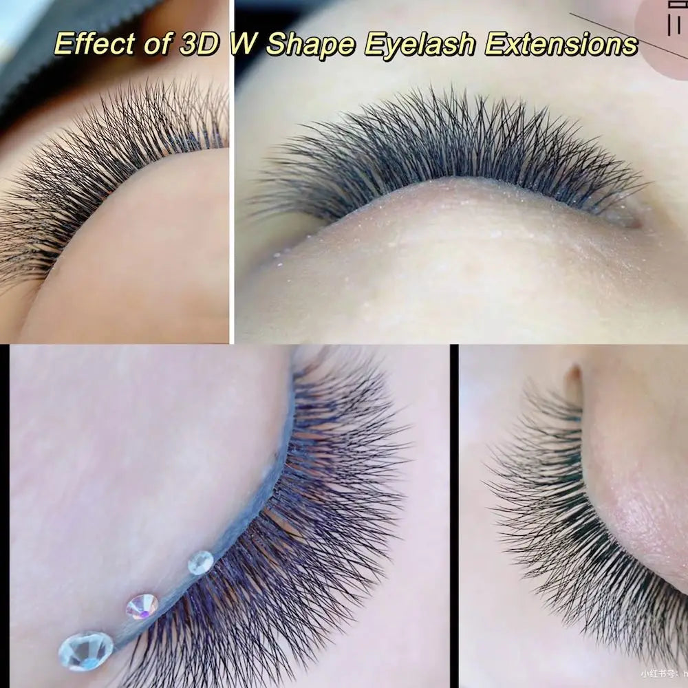NAGARAKU Automatic Flowering W Shape Bloom Eyelash Extensions